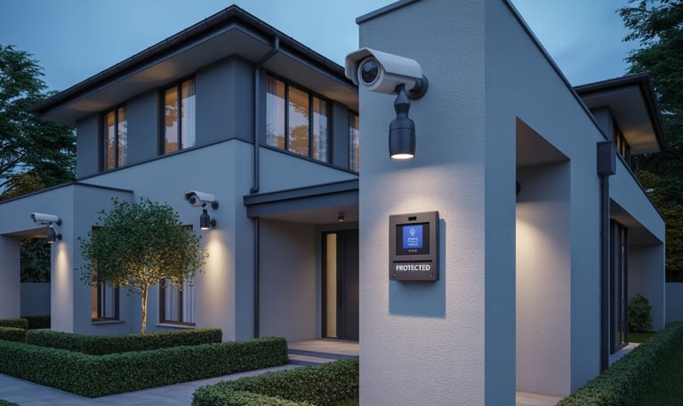 sicurezza casa, telecamere, videocitofono smart