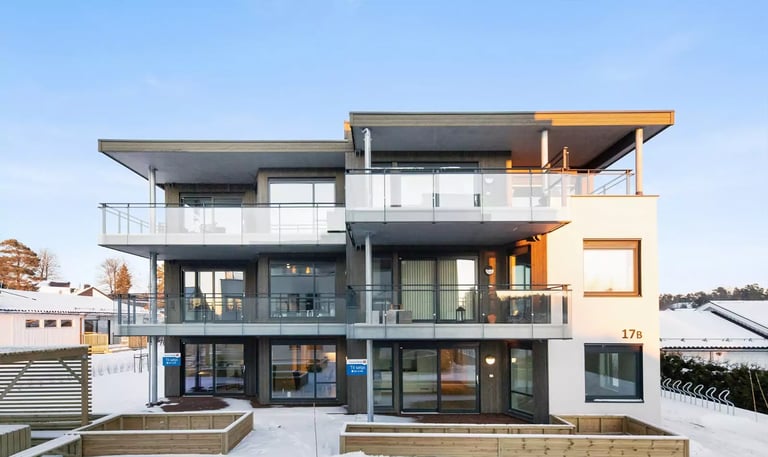 Prefab apartment building