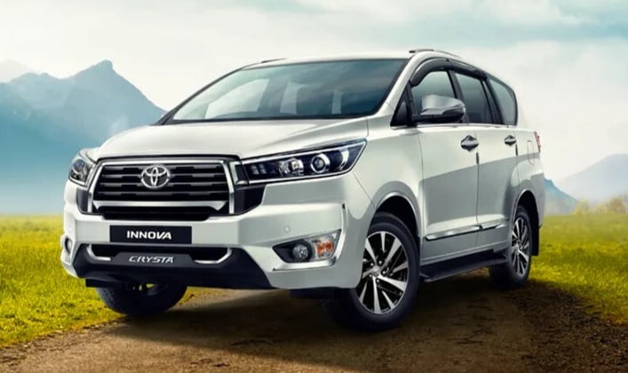 Innova Crysta taxi