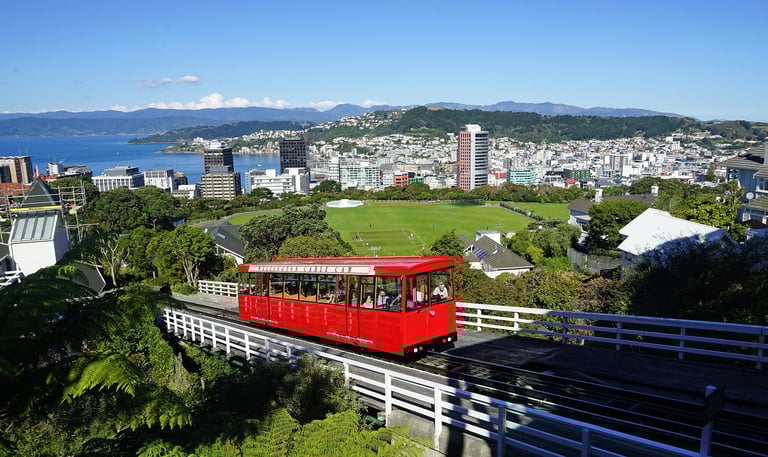 wellington new zealand aerial tramway