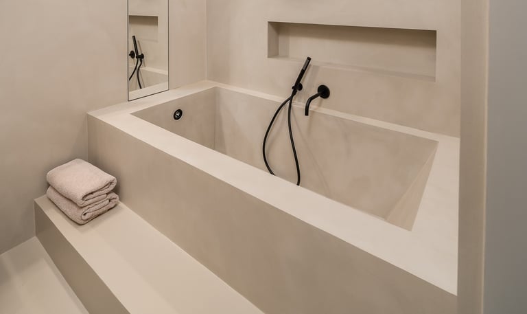 микроцимент за бани topcret astudio