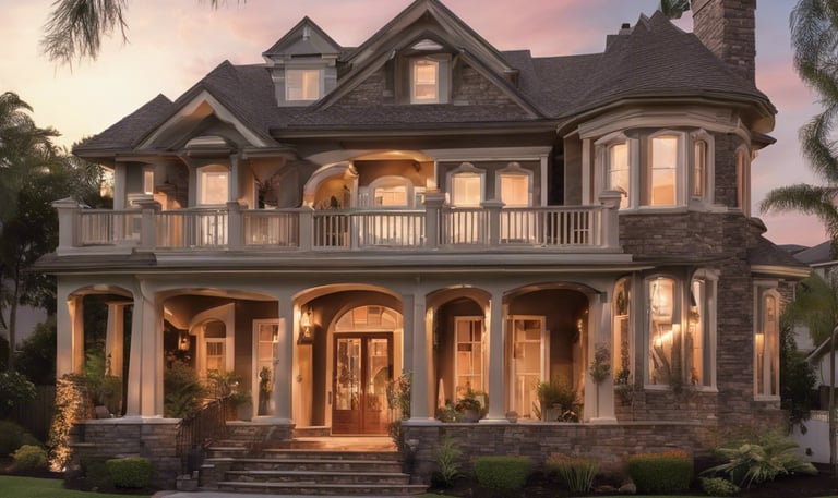A large house in San Antonio Tx