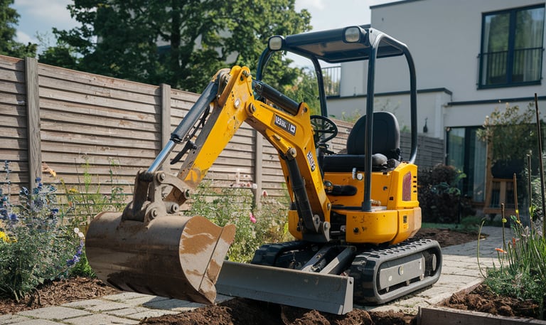 Mini digger services for any sort of job