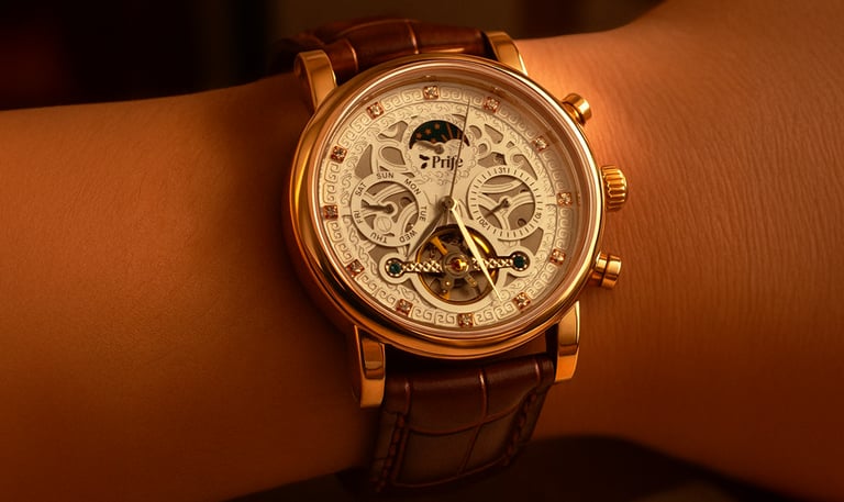 Reloj Prife con energía escalar