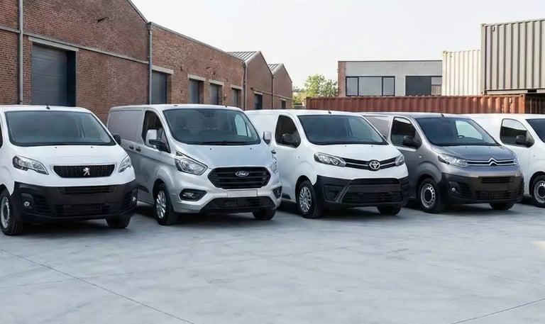 furgonetas medianas de segunda mano