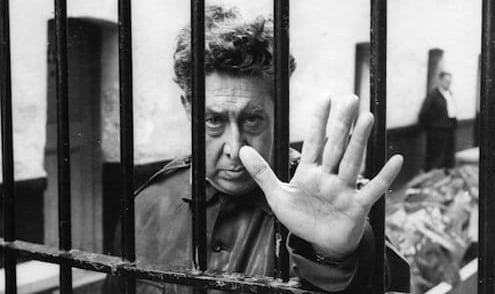 David Alfaro Siqueiros (El Coronelazo) Lecumberri, México, D.F., 1960.