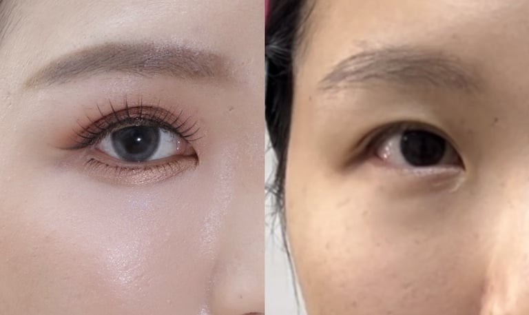 香港婚禮新娘化妝師-眼型調整