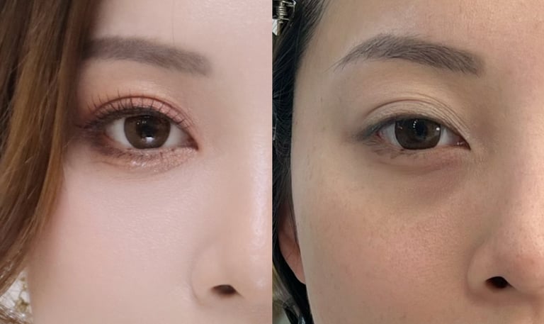 香港婚禮新娘化妝師-眼型調整