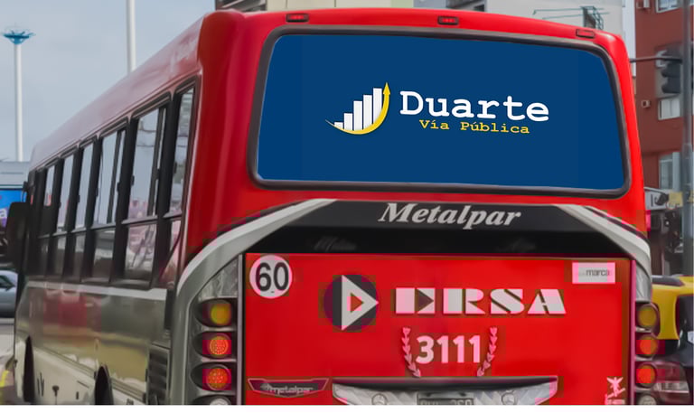 PUBLICIDAD LUNETA DE COLECTIVOS