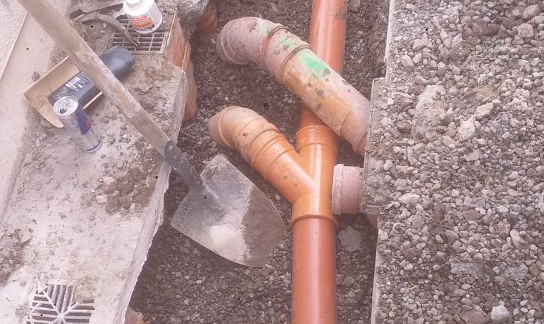 Professional pipe laying service