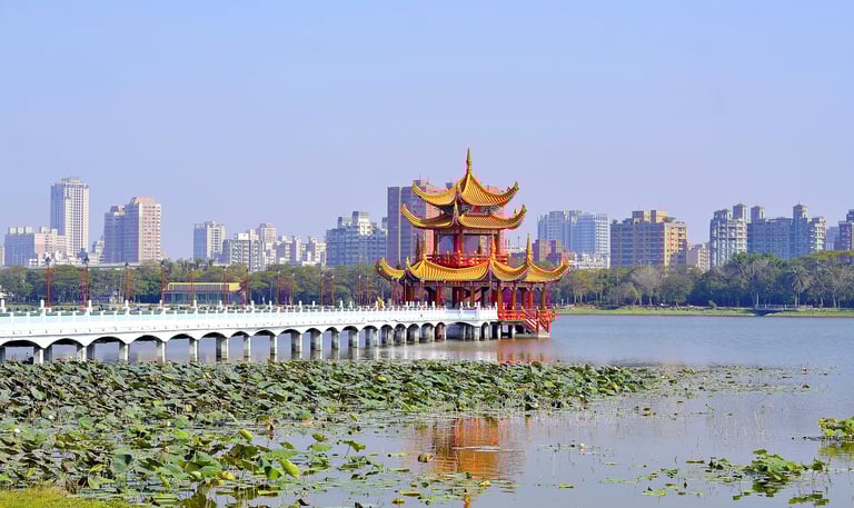 Lotus pond Kaohsiung