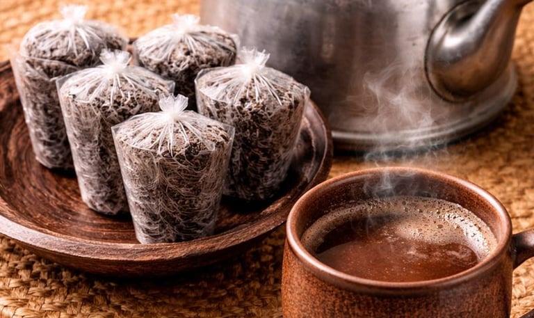 Koko samoa silver teapot