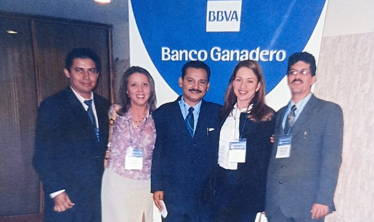 Junto a Colegas Gerentes de Oficinas BBVA