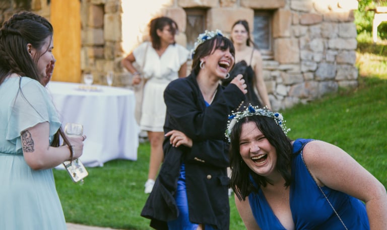 sourires invités mariage