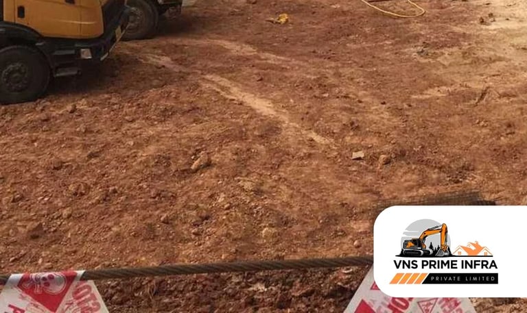 Expert Soil Nailing Contractors in Bangalore | VNS Prime Infra Pvt Ltd