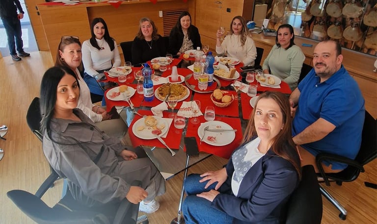 applecore foods consumer foods sales team at beretta italy