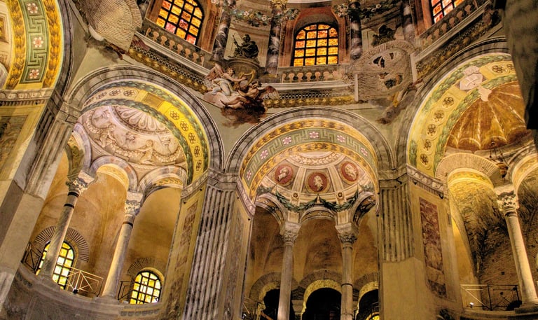 The basilica sanvitale in Ravenna italy
