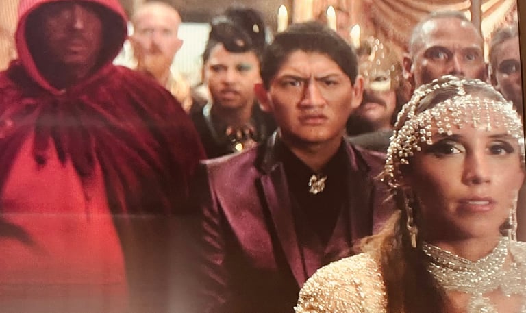 I did background work on the movie House Party in 2023