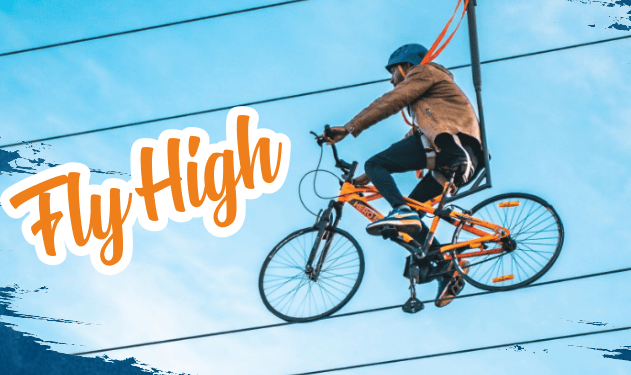 Sky Bike Cycling Zipline