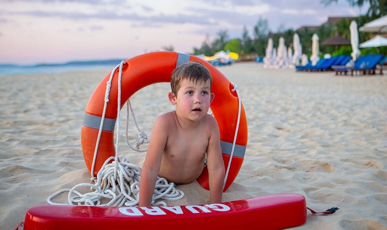 Детская фотосессия на пляже Фукуок