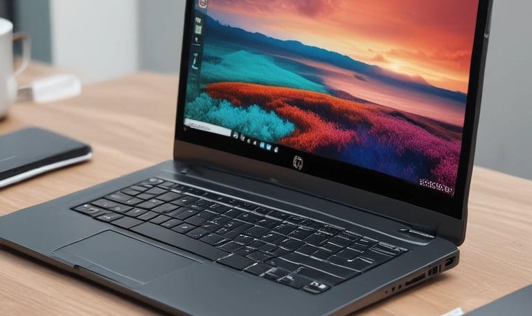 Photo of a clean, responsive business website displayed on desktop and mobile devices.