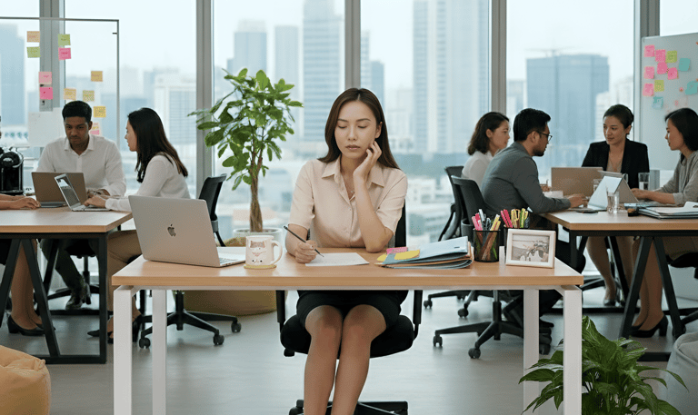 Employee feeling listless and disengaged