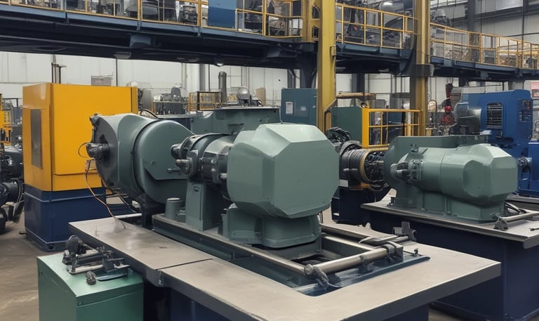 Photo of a busy industrial site in Istanbul with workers coordinating shipments.