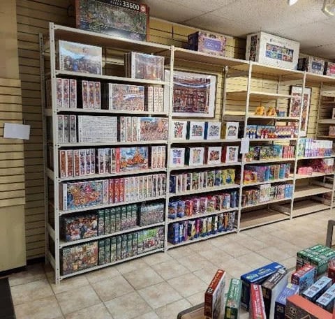 used retail racking shelving systems in stock