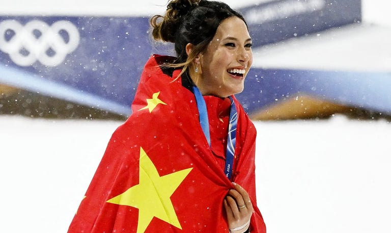 Artikel Roland van Erven over Eileen Gu