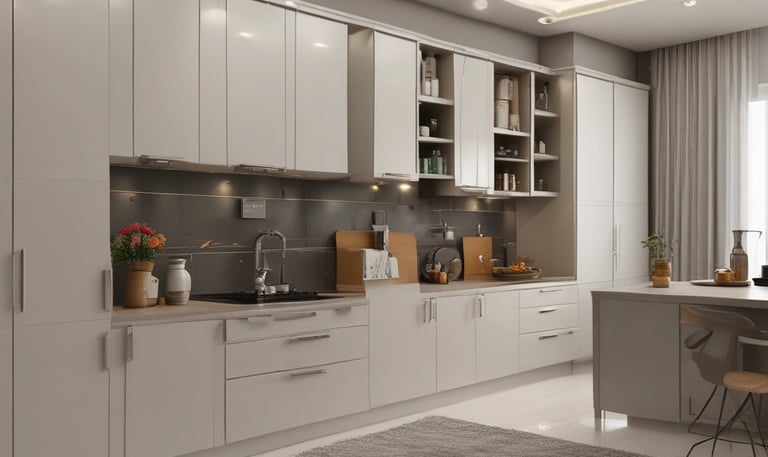 interiors for kitchen in Guntur