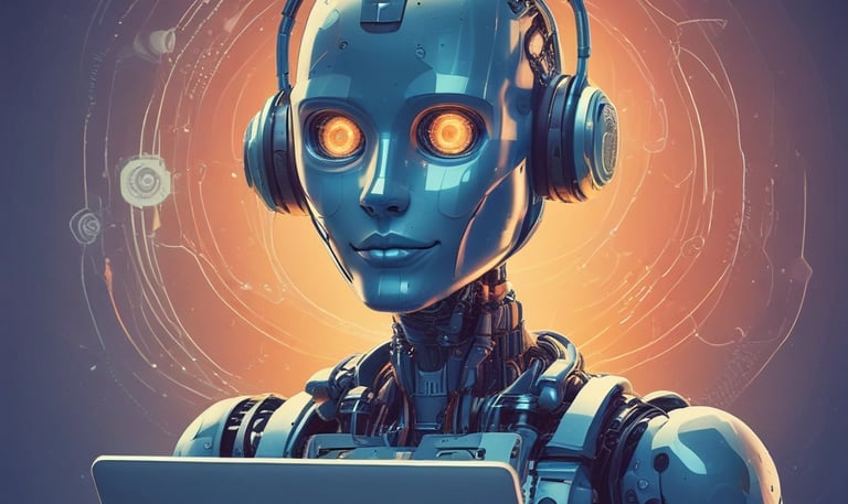 A team collaborating over digital blueprints in a bright office.