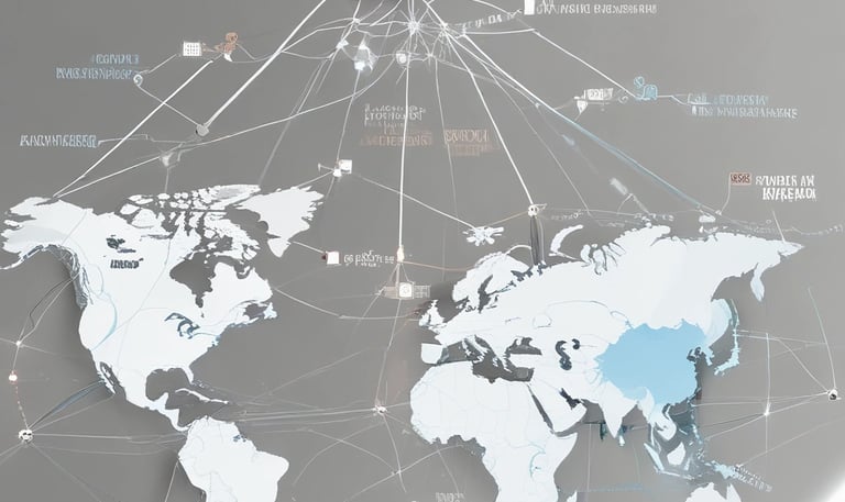 A consultant presenting data-driven insights to a group of business professionals.