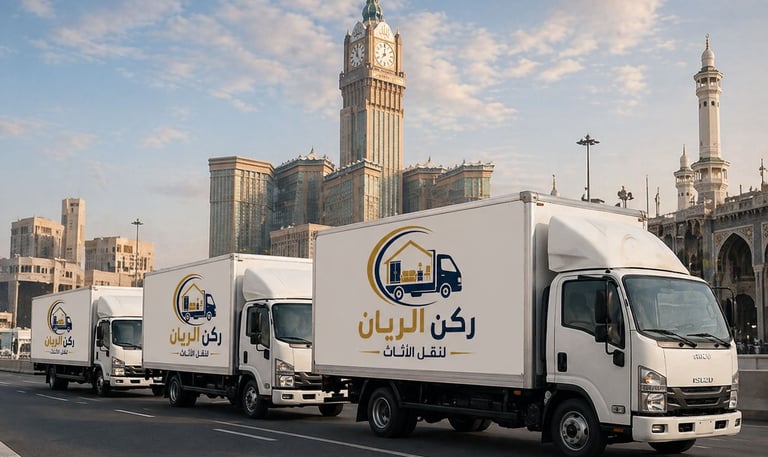 شركة ركن الريان لنقل العفش فى المملكه العربية السعودية 