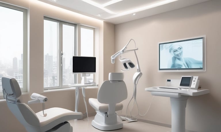 imagem que retrata que nosssa agencia fez um upgrade na parte digital dessa clinica odontologica