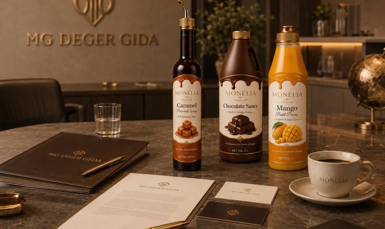 MG DEĞER GIDA A.Ş. owning company behind MONÉLIA premium ingredient brand in Türkiye