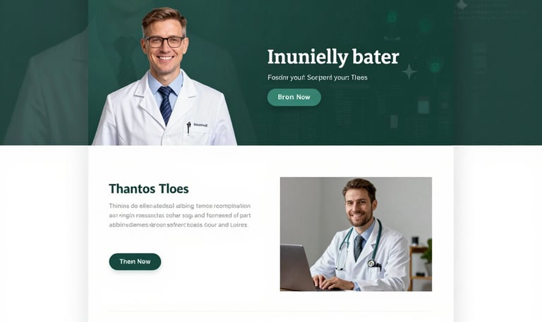 Exemplo de site para clínica odontológica criado pela MedSites.