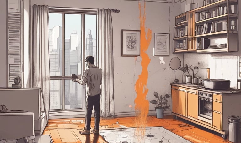 black blue and yellow textile