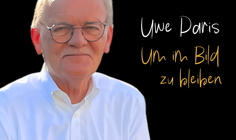 Uwe Paris hat seine Audiografie erstellen lassen. Titel: "Um im Bild zu bleiben".