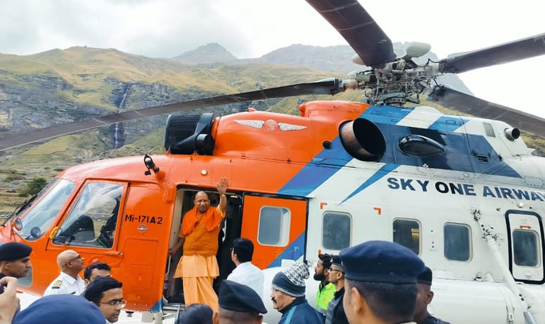 Chief Minister of Uttar Pradesh Shri Aditya Yoginath ji at Char Dham yatra