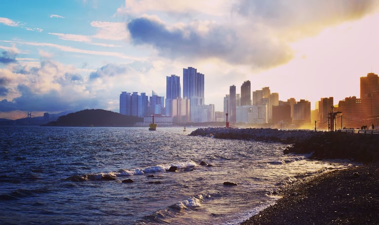 Haeundae beach busan