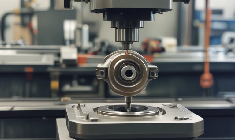 A network of sensors collecting data in an industrial setting.