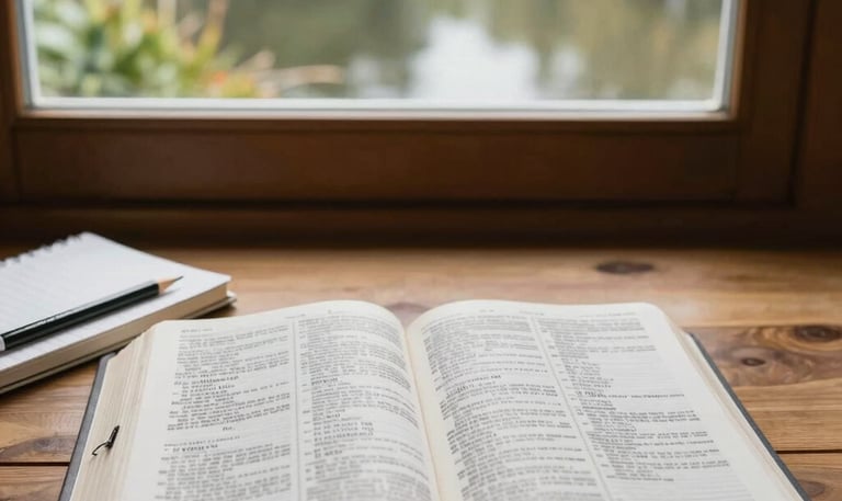 A warm sunrise over a quiet town symbolizing new beginnings.