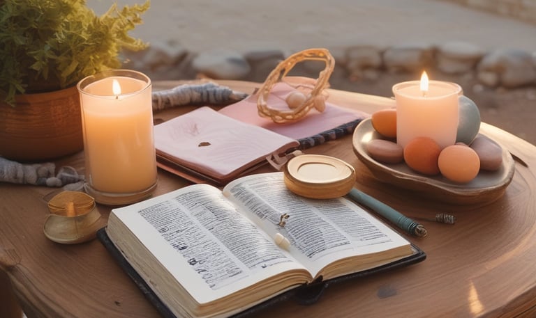 bible study in backyard