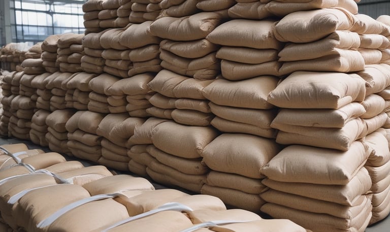 Close-up of vibrant ginger roots freshly harvested and arranged in baskets under natural light.