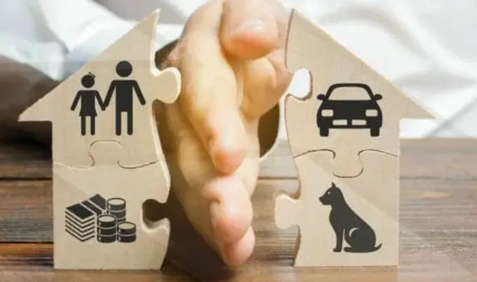 Divorcio división de bienes en Argentina 2026