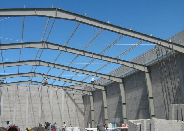 Fabricación de nave industrial en Guatemala
