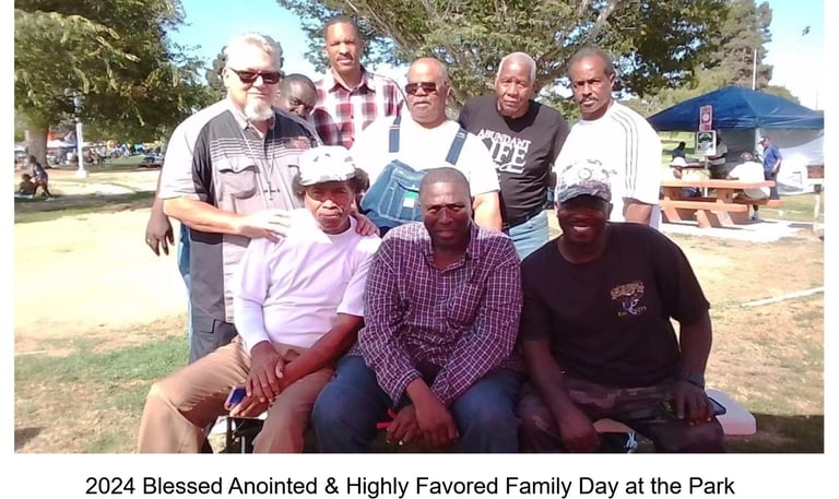 group of men at the park