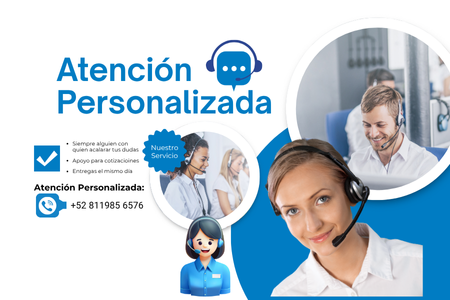 Atencion personalizada e inmediata