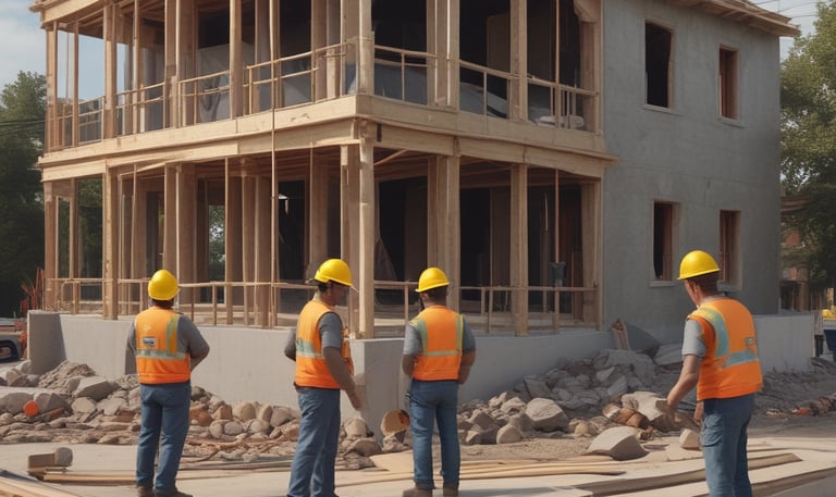 A tall building with a facade made of brown bricks. The structure features multiple small balconies, each equipped with an air conditioning unit. The windows are modern and vertically aligned, contributing to a streamlined architectural appearance.
