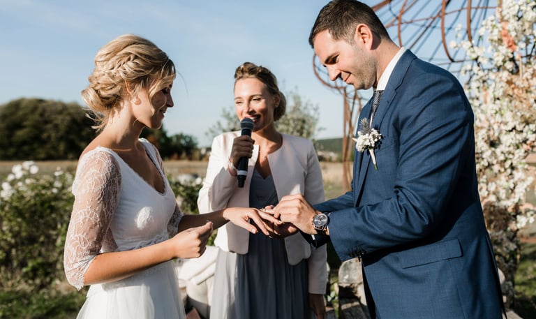 cérémonie de mariage bilingue